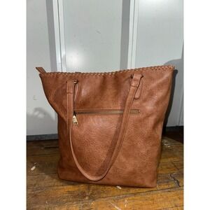 Antik Kraft Caroline Tote Bag Women Buttery Soft Vegan Leather Double Top Handle